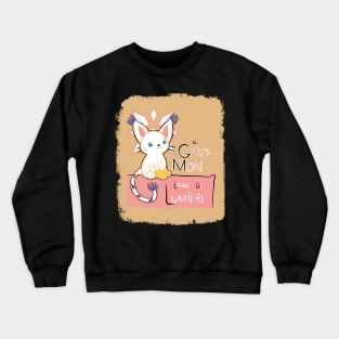 Le Gatomon L'ange De Lumière Crewneck Sweatshirt